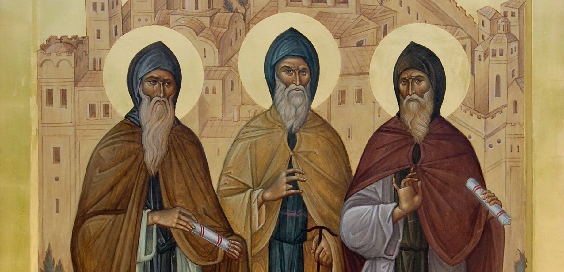 Святые ктиторы Саввина монастыря